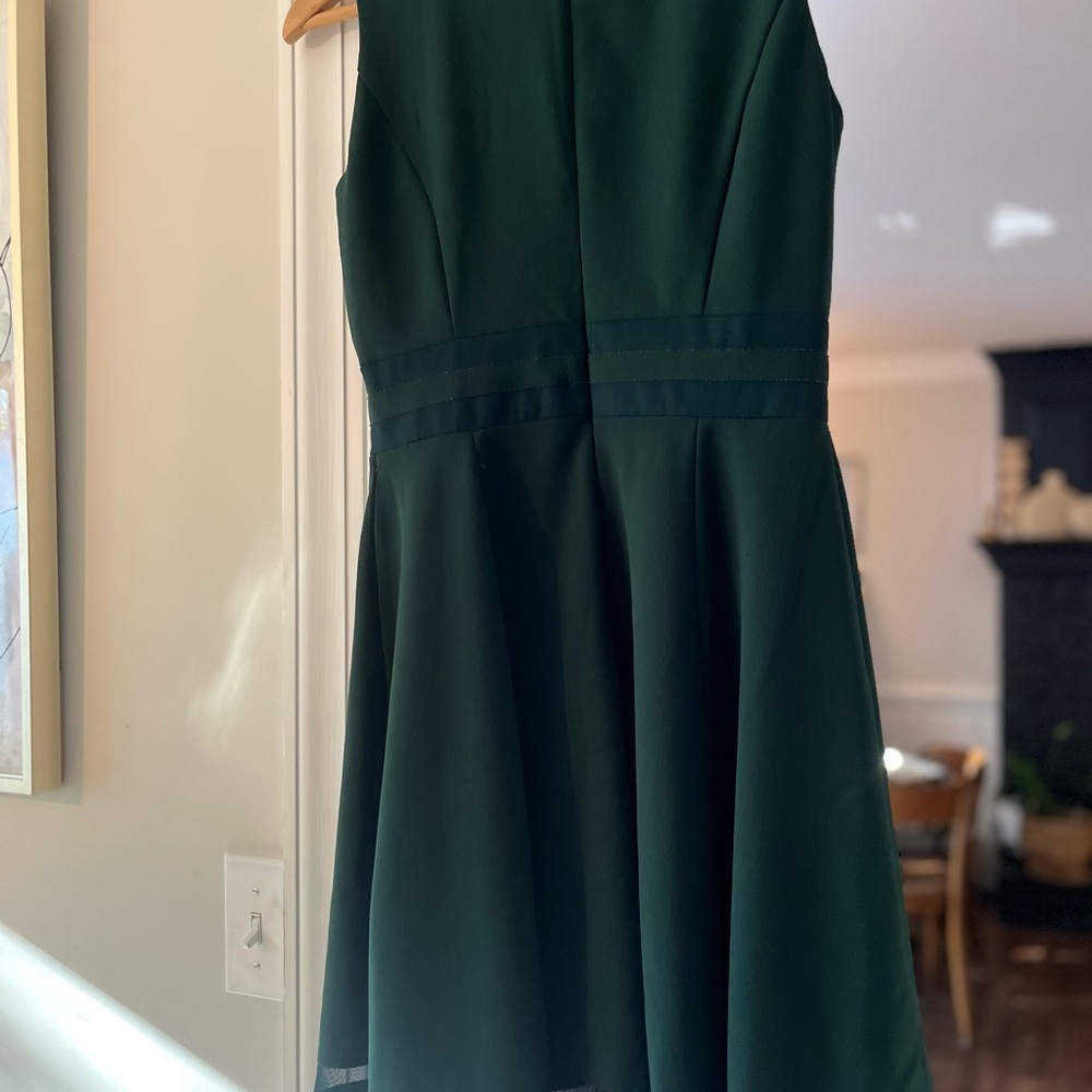 Calvin Klein Dark Green Mini Dress